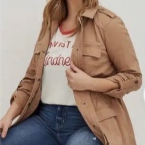 Torrid Military Jacket